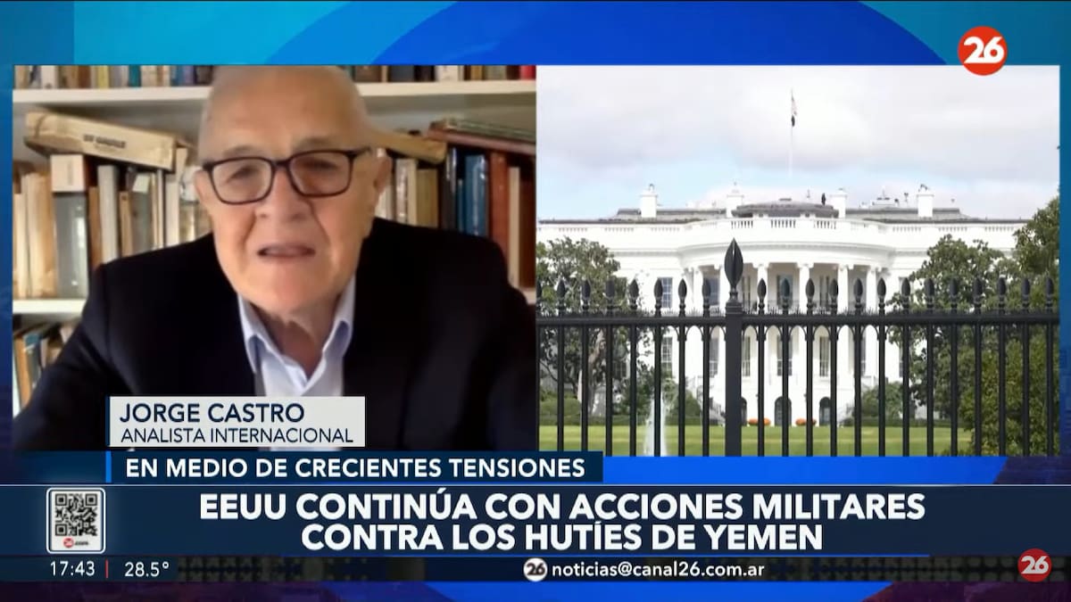 Jorge Castro en 26 PM.