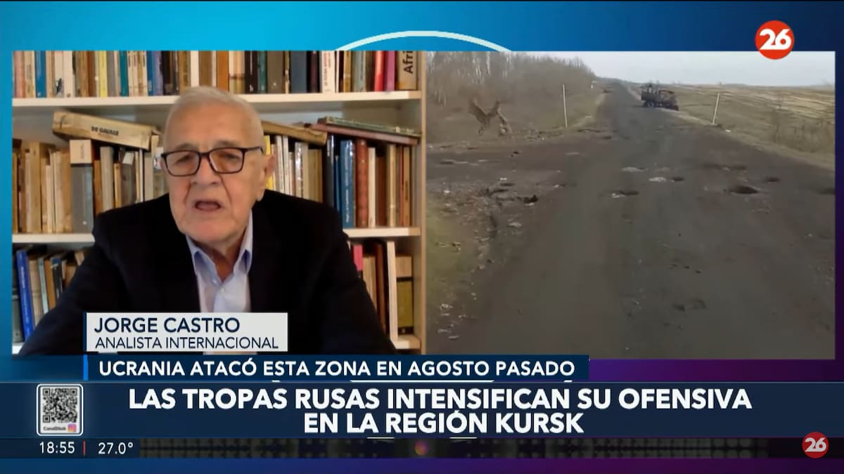 Jorge Castro en 26 PM.