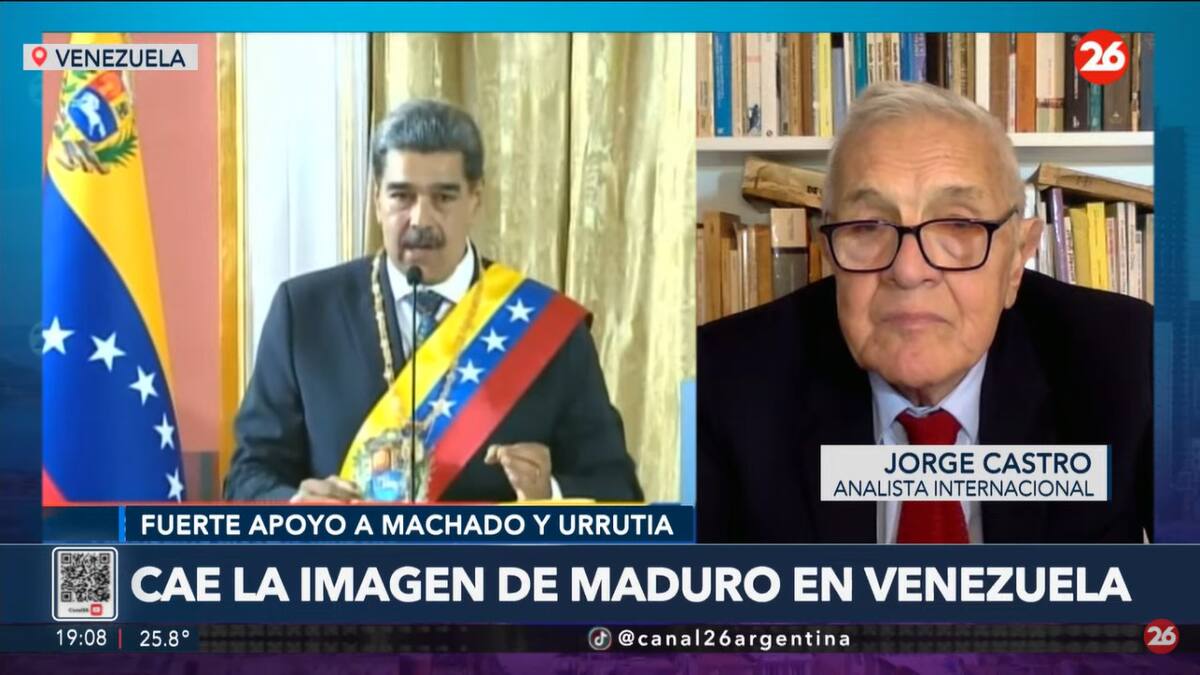 Jorge Castro en Canal 26