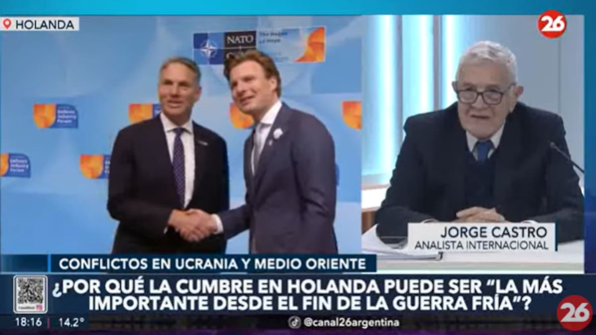 Jorge Castro sobre la cumbre de la OTAN en Holanda.