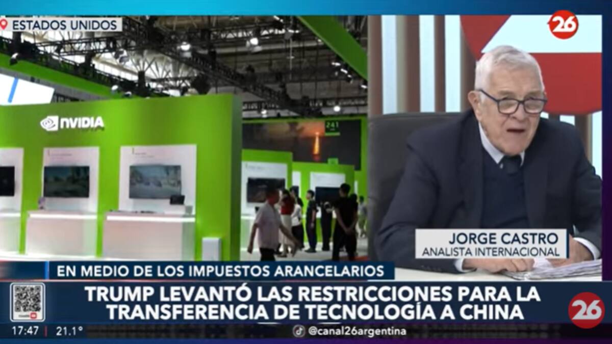 Jorge Castro sobre la medida de Trump sobre la tecnológica china.