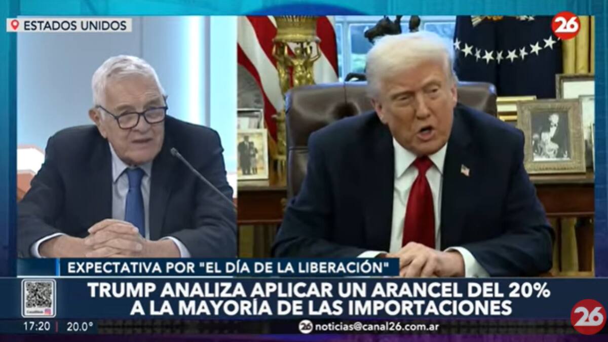 Jorge Castro sobre los nuevos aranceles de Donald Trump. Foto: Captura de video.