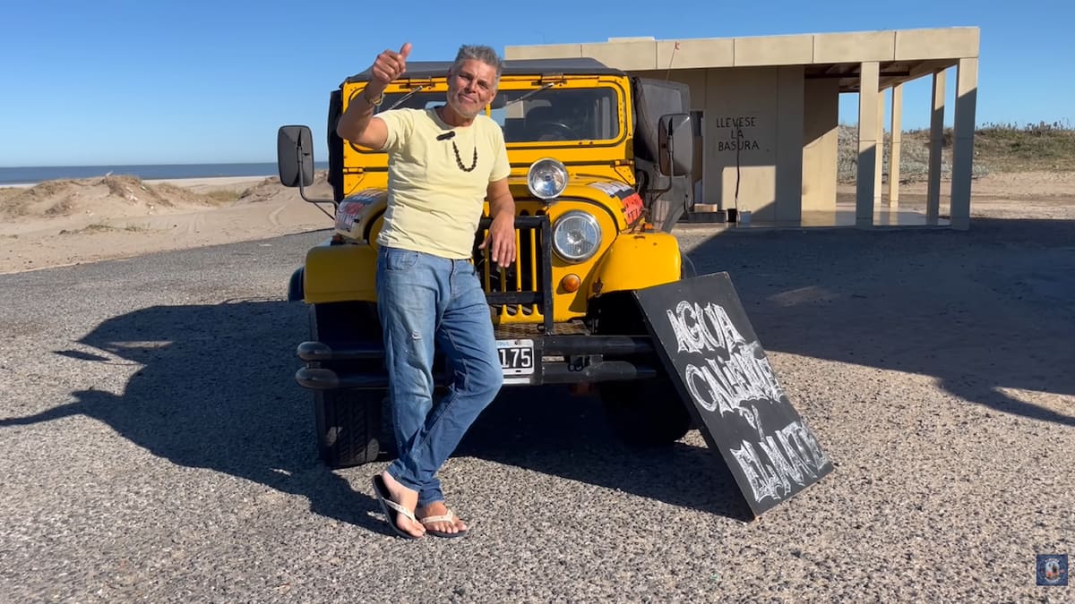 Jorge, maestro pizzero que transformó un colectivo en su casa: “Quise vender todo y cambiar de vida”