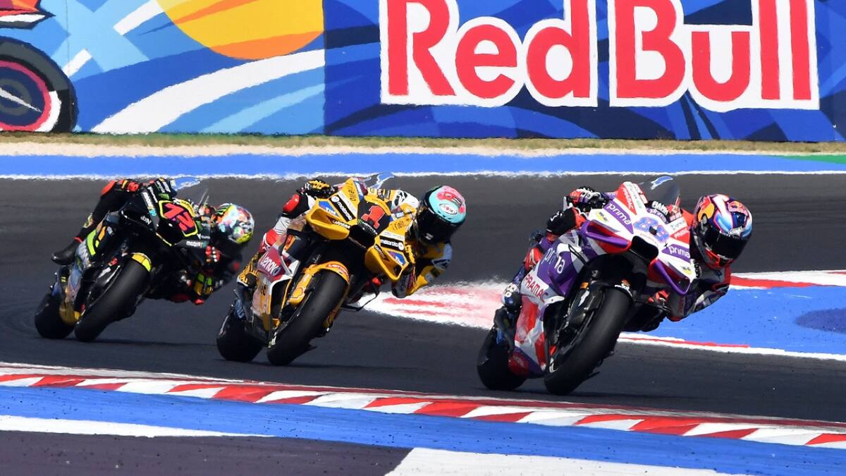 Jorge Martin se quedó con el Gran Premio de San Marino. Foto: Reuters.