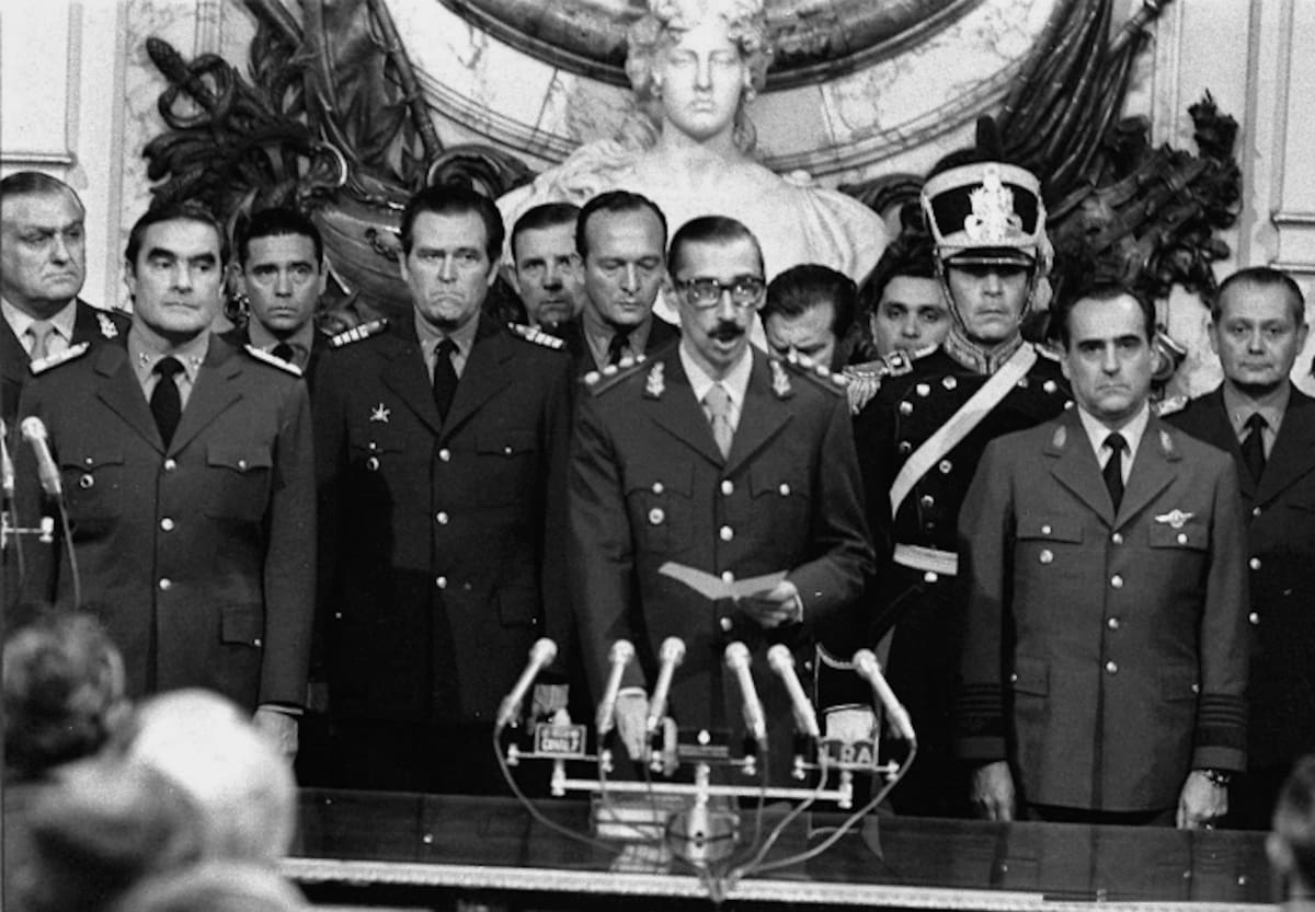 Jorge Rafael Videla, presidente de facto de Argentina