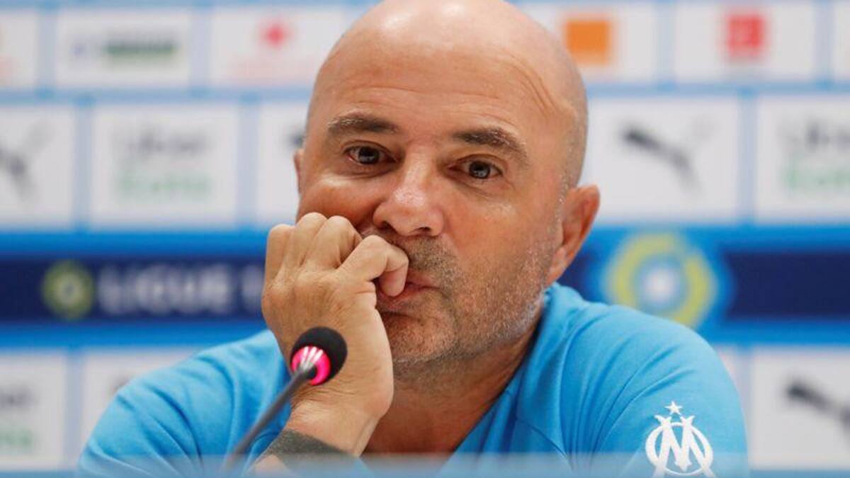 Jorge Sampaoli, director técnico. Foto: EFE.