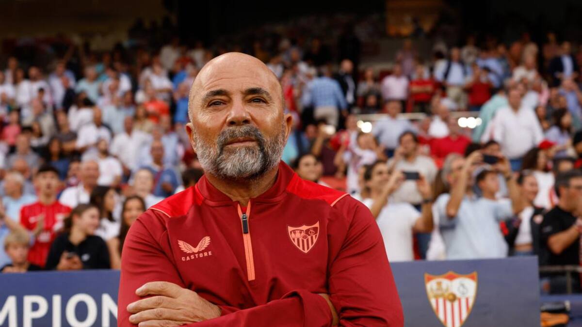Jorge Sampaoli, director técnico. Foto: NA