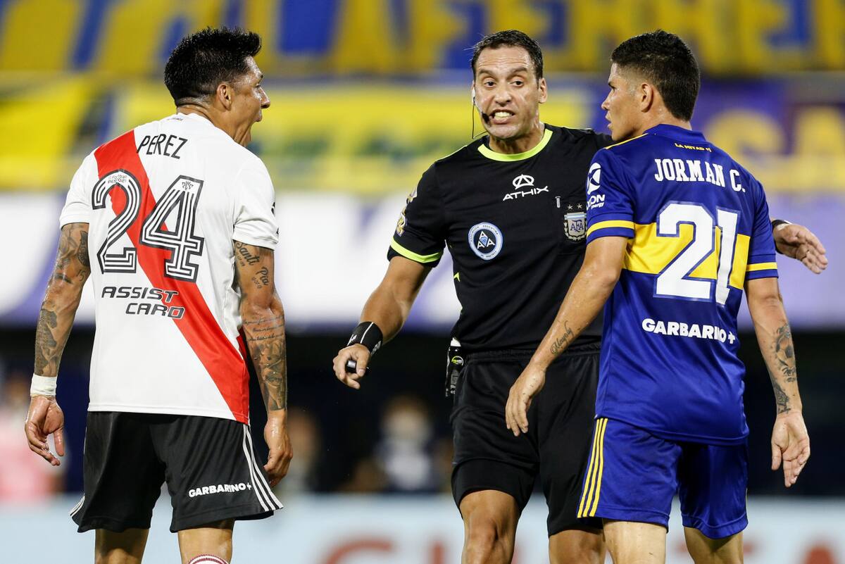 Jorman Campuzano durante su paso por Boca. Foto: NA.