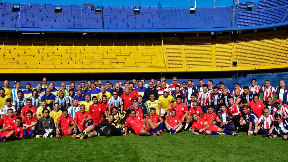 "Jornadas Latinoamericanas de Integración Judicial - Jueces por la Paz" en La Bombonera.