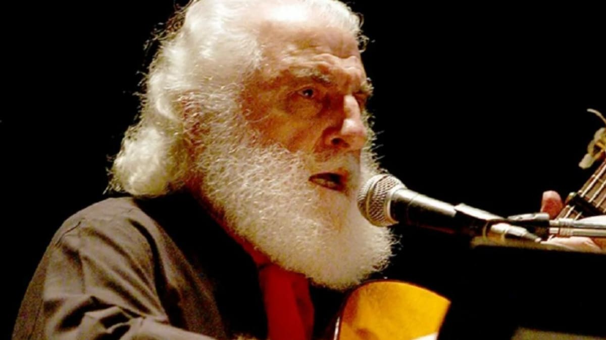 José Larralde. Foto: NA.