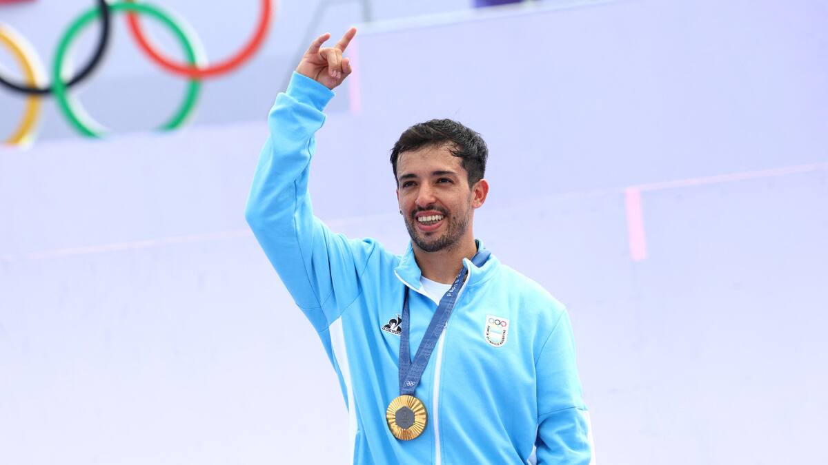 José "Maligno" Torres, primer argentino en conseguir una medalla en París 2024. Foto: Reuters.