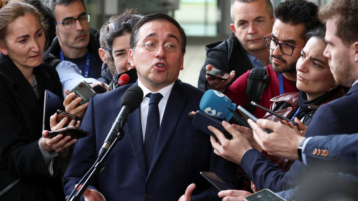 José Manuel Albares, ministro de Exteriores de España. Foto: REUTERS.
