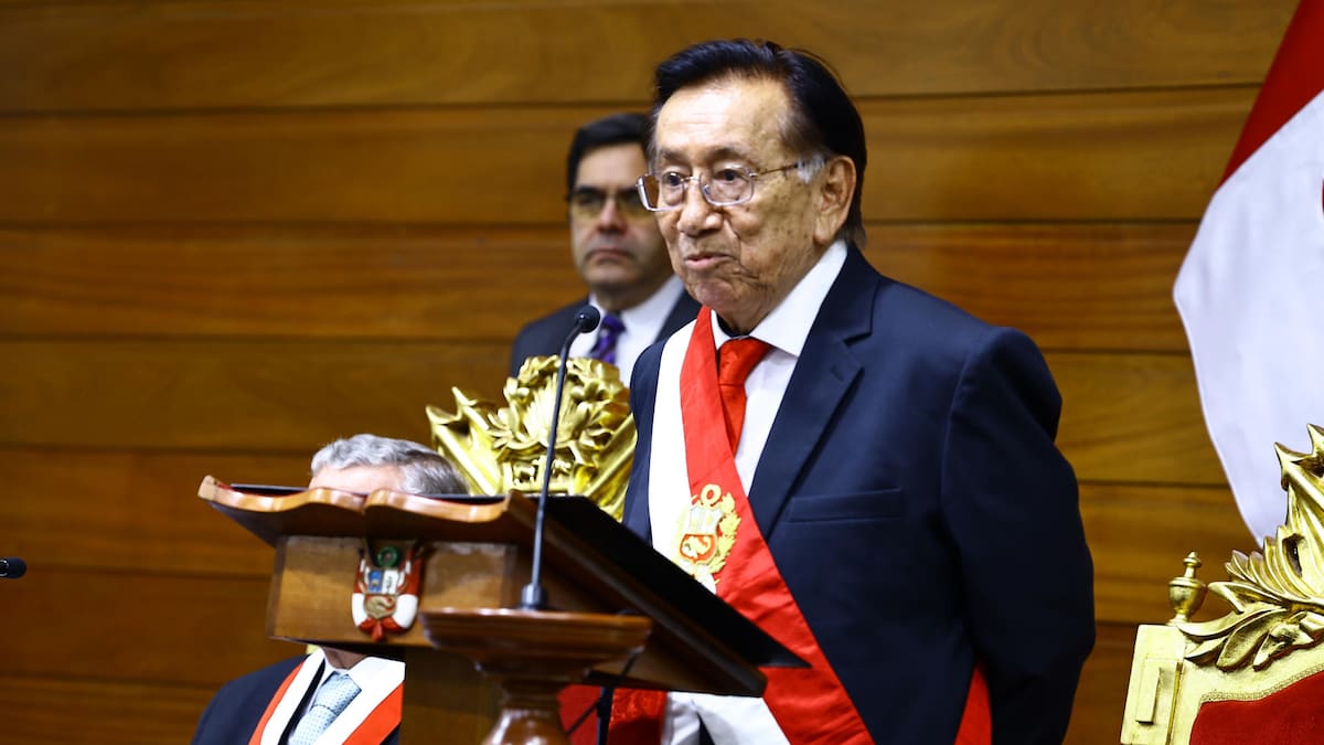 José María Balcázar, nuevo presidente de Perú.