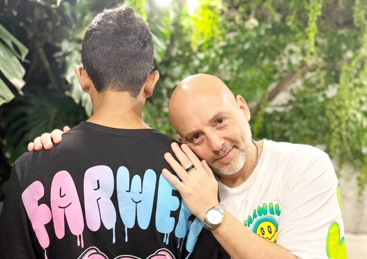 José María Muscari expresó su felicidad tras adoptar un niño de 15 años. Foto: NA.