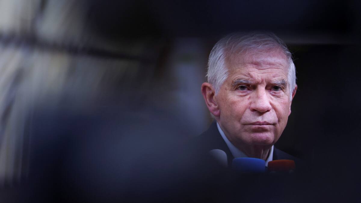 Josep Borrell, alto representante de la Unión Europea para Asuntos Exteriores. Foto: Reuters.