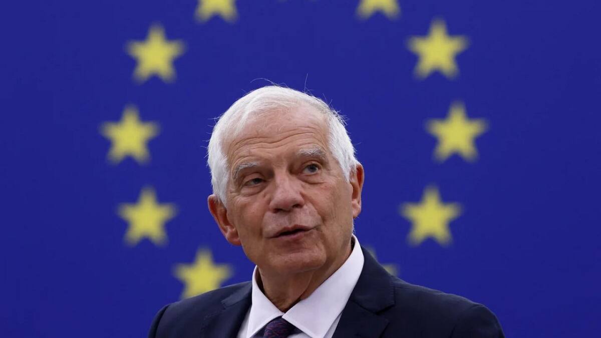 Josep Borrell, alto representante para la política exterior de la Unión Europea. Foto: Reuters