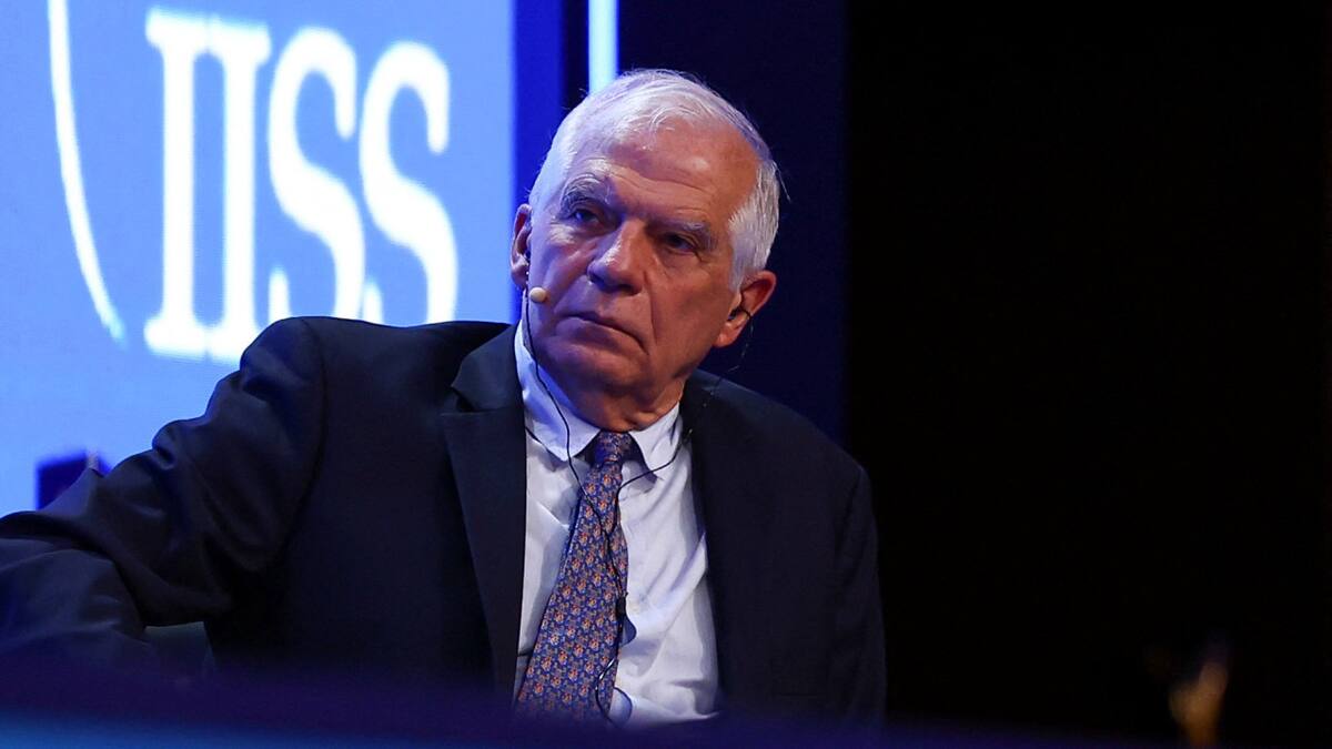 Josep Borrell, alto representante para la política exterior de la Unión Europea. Foto: Reuters.