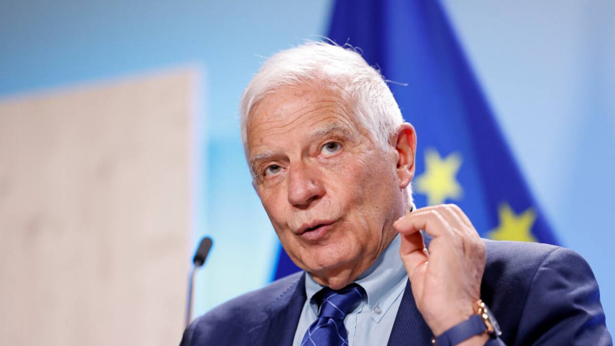 Josep Borrell, representante de la Unión Europea. Foto: Reuters.