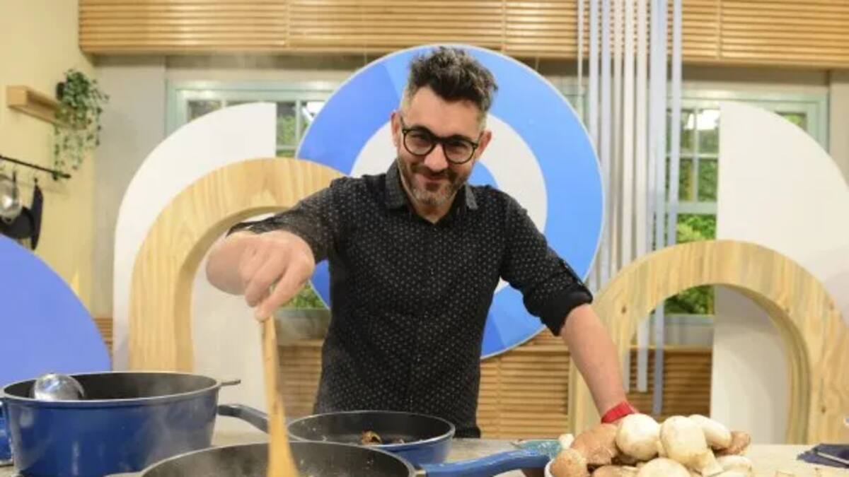 Juan Braceli en Cocineros Argentinos.