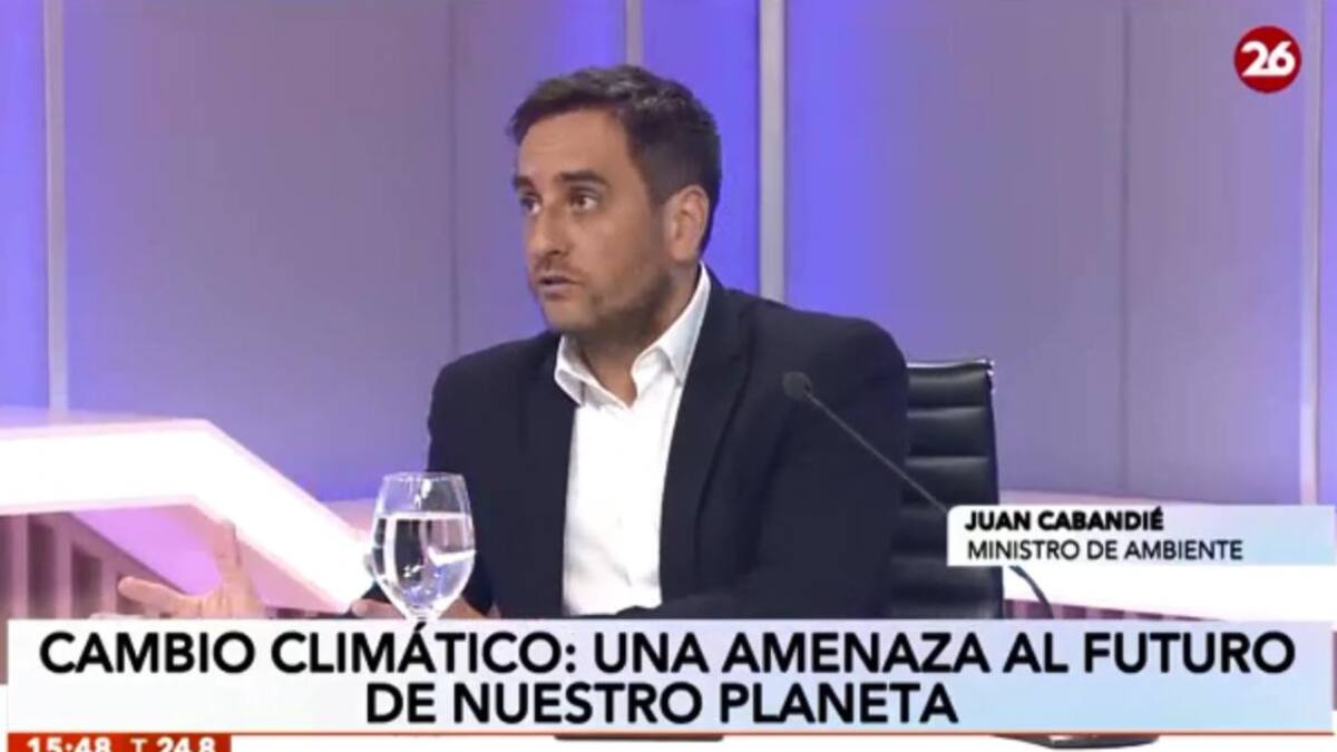 Juan Cabandié en Canal 26