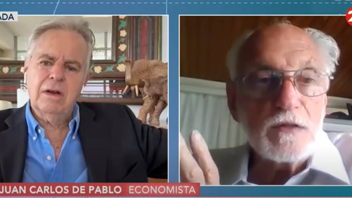 Juan Carlos De Pablo en La Mirada. Foto: Captura de video.