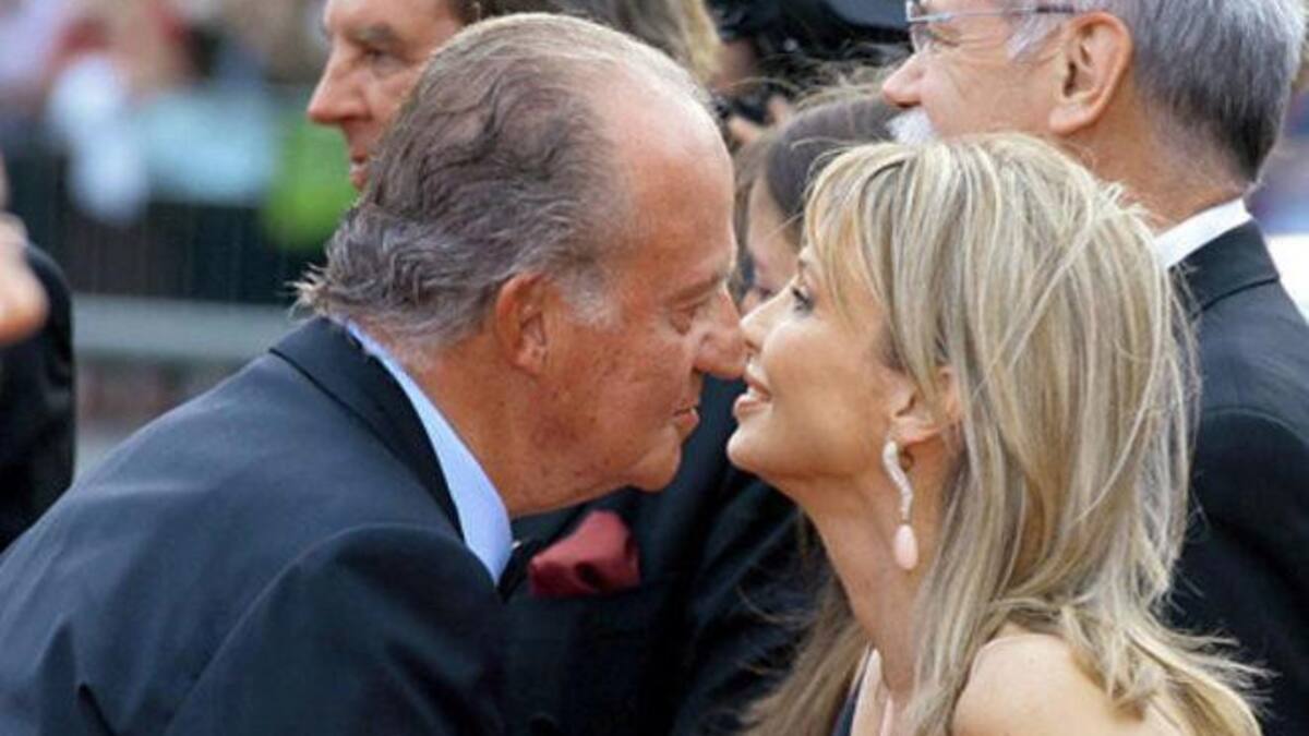 Juan Carlos I y Corinna Larsen, Foto El Mundo