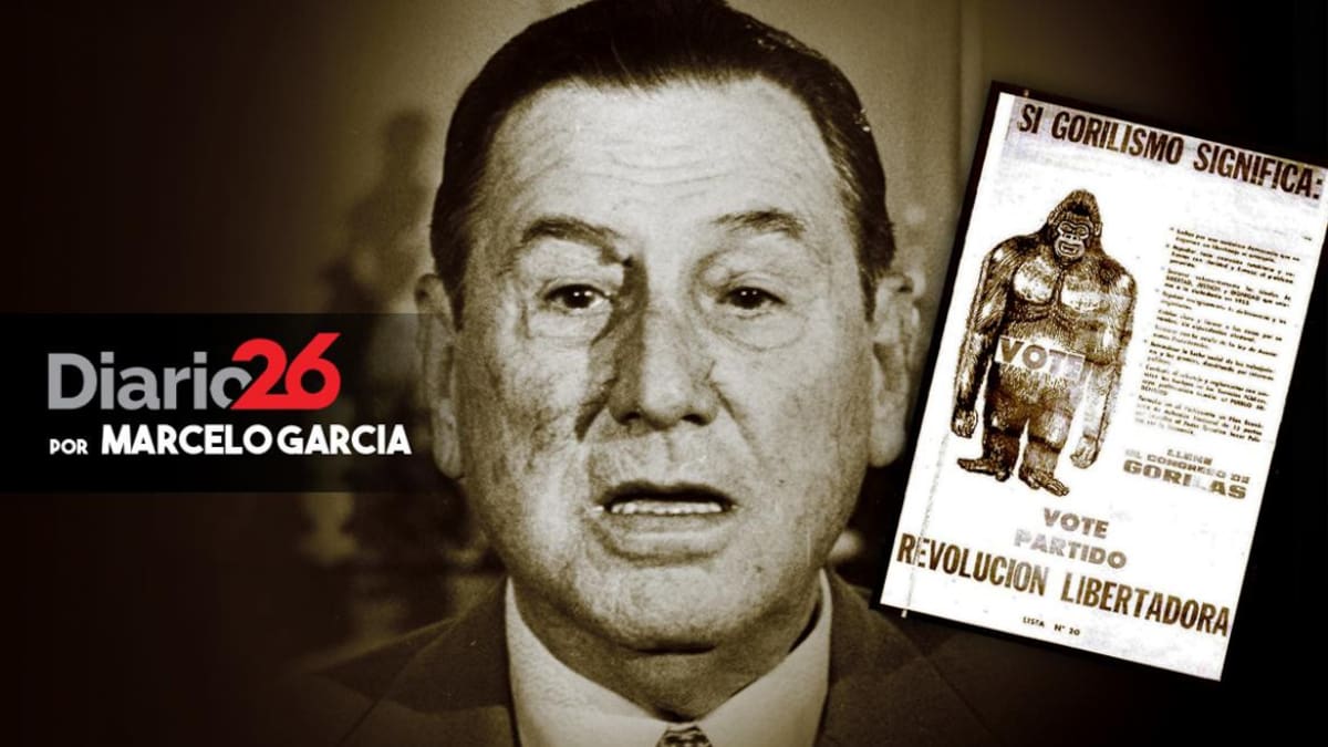 Juan Domingo Perón, Gorilas, peronismo, Diario 26, Marcelo García