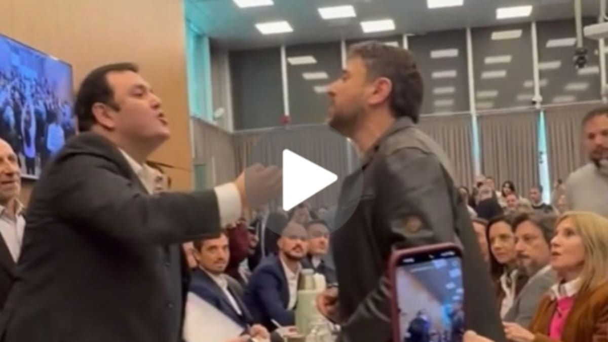 Video: tensión, gritos y empujones durante el debate por Malvinas en Diputados