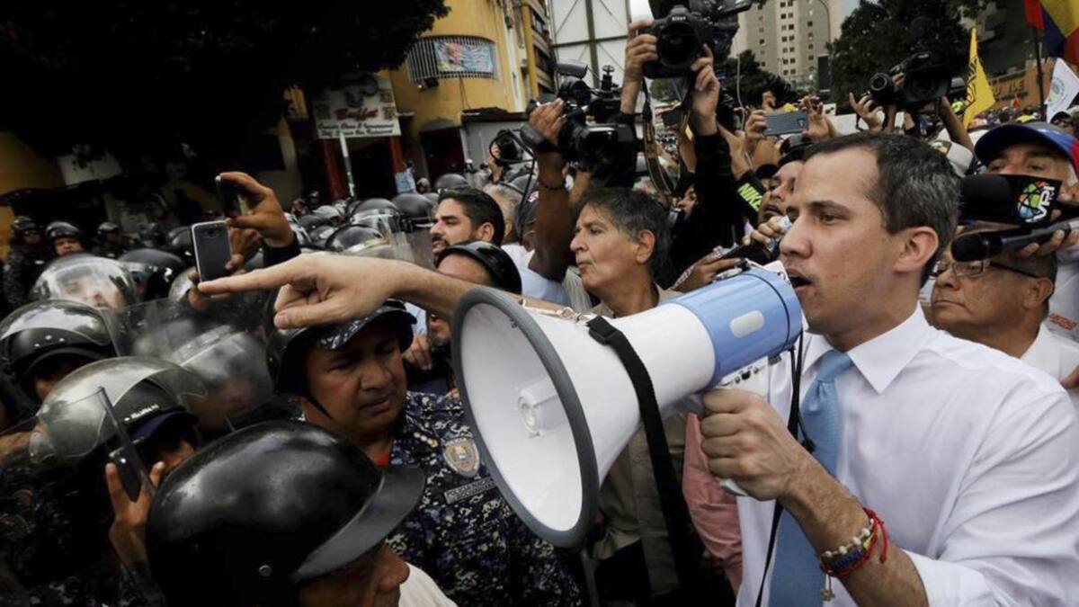 Juan Guaidó, Venezuela, foto NA