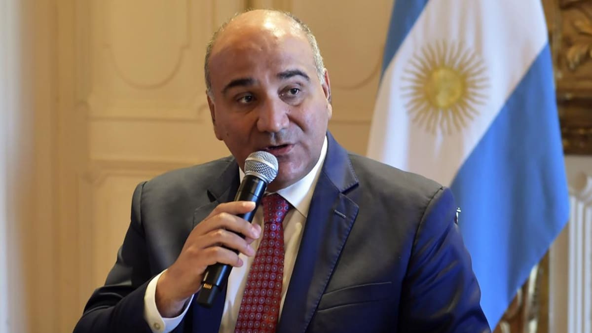 Juan Manzur, Jefe de Gabinete. Foto: NA.