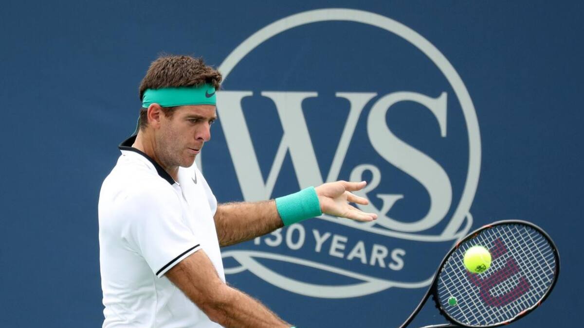 Juan Martín Del Potro en Cincinnati (NA)