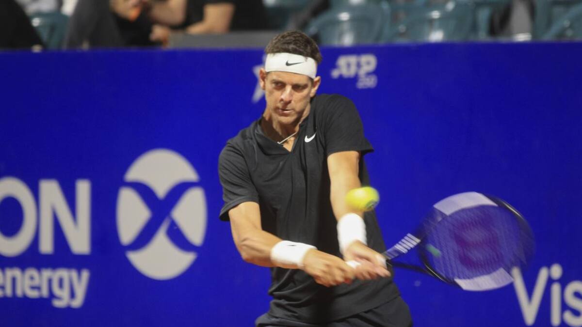 Juan Martín Del Potro en el Argentina Open, AGENCIA NA