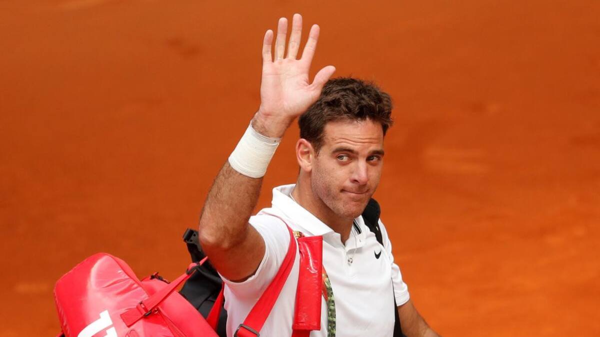 Juan Martín Del Potro en el Masters 1000 de Madrid (Reuters)