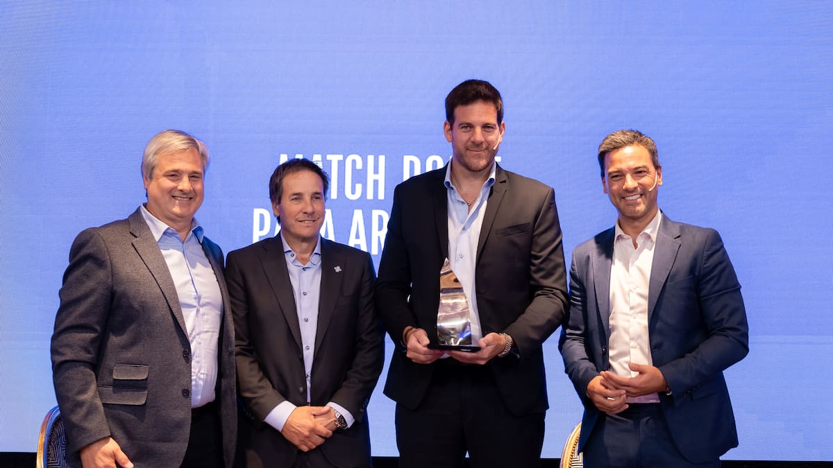 Juan Martín Del Potro le pone la firma a SanCor Salud