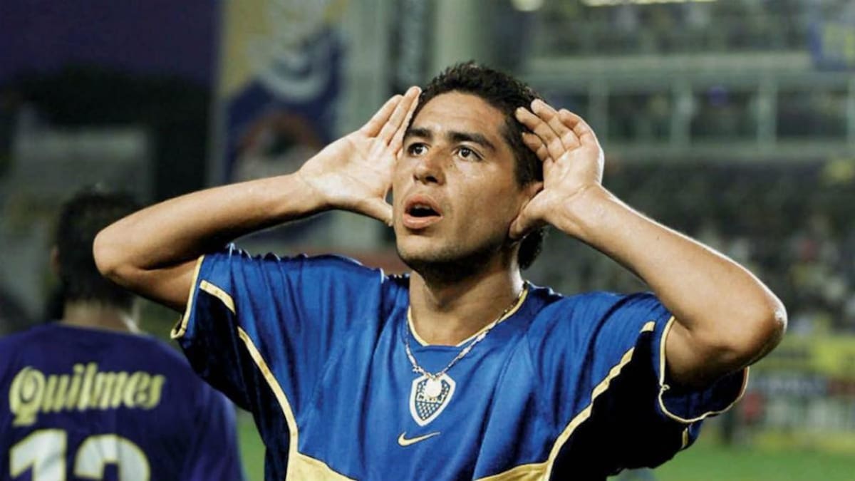 A 25 años del “Topo Gigio” de Juan Román Riquelme en Boca: cómo nació el desafiante festejo que recorre el mundo