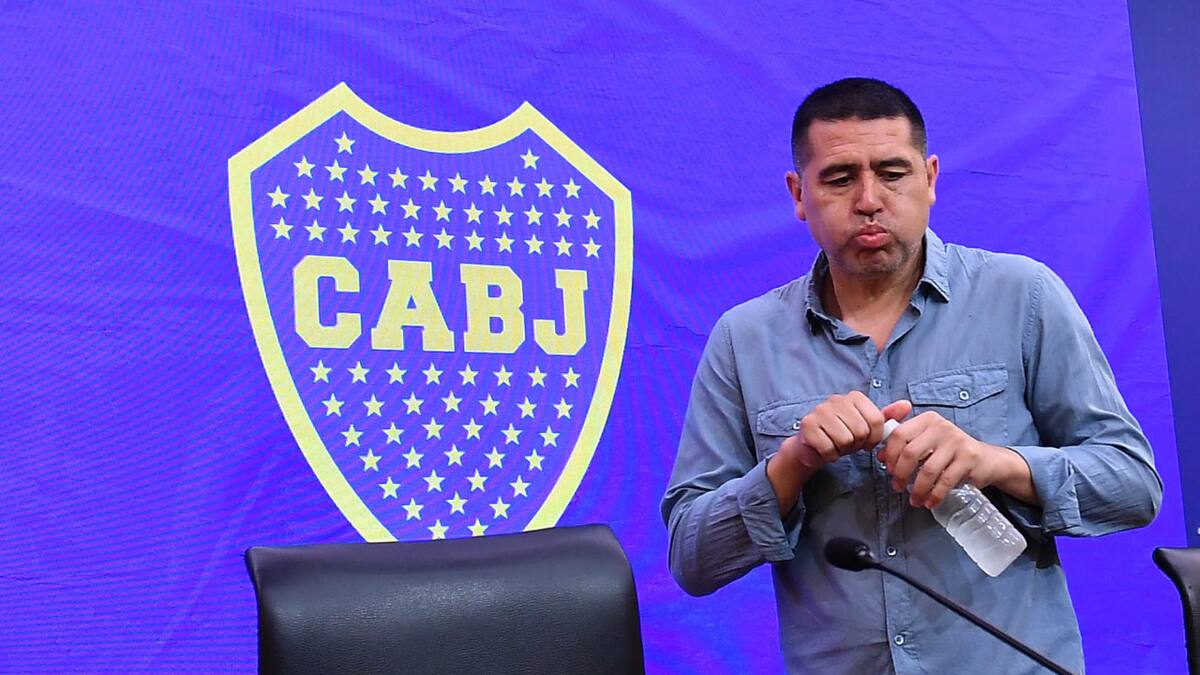Juan Román Riquelme, Boca. Foto: NA