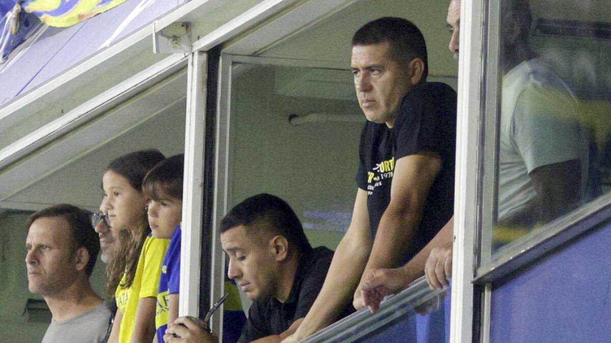 Juan Román Riquelme, fútbol argentino. Foto: NA