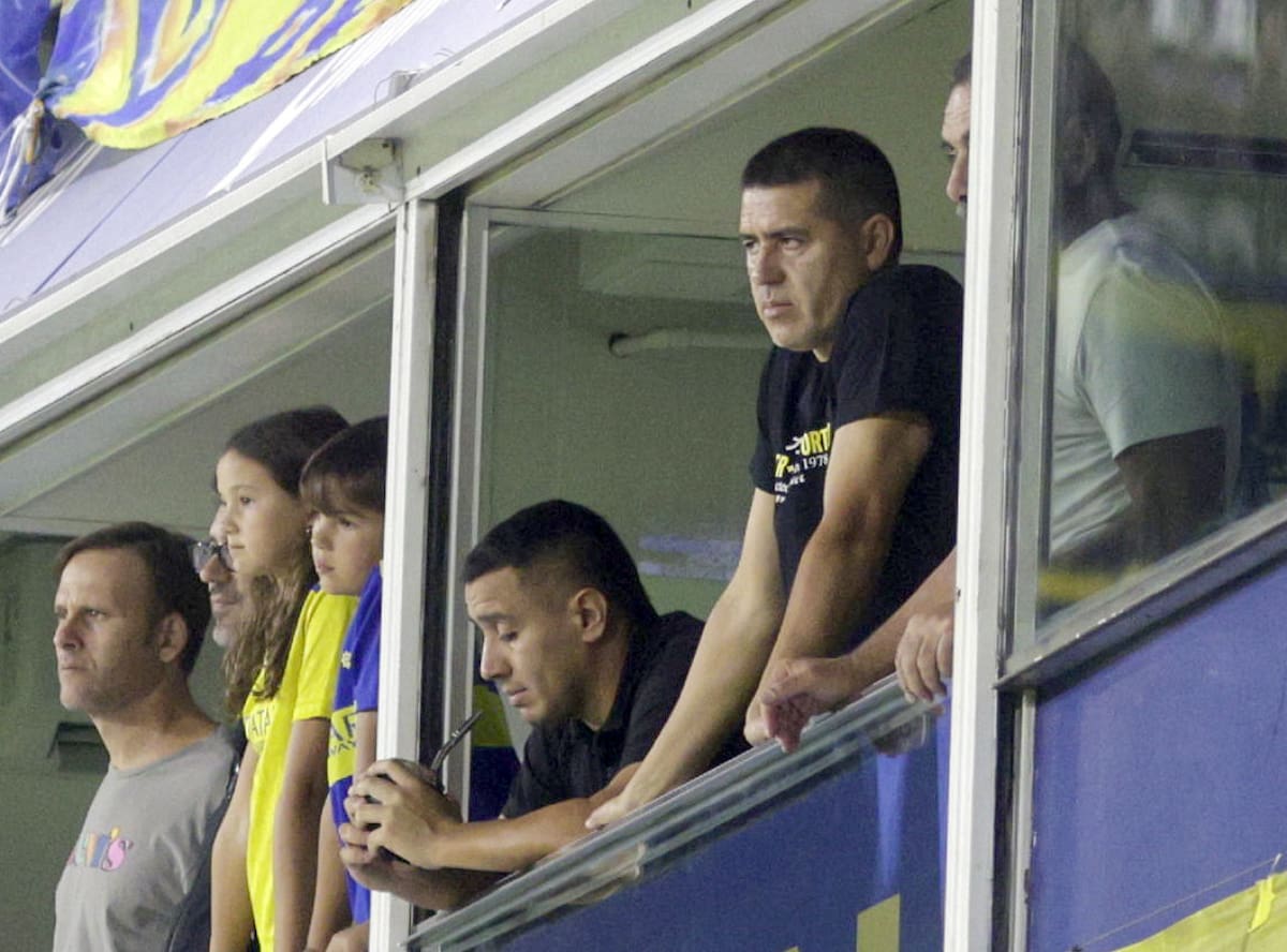 Juan Román Riquelme, presidente de Boca Juniors. Foto: NA (Damián Dopacio)