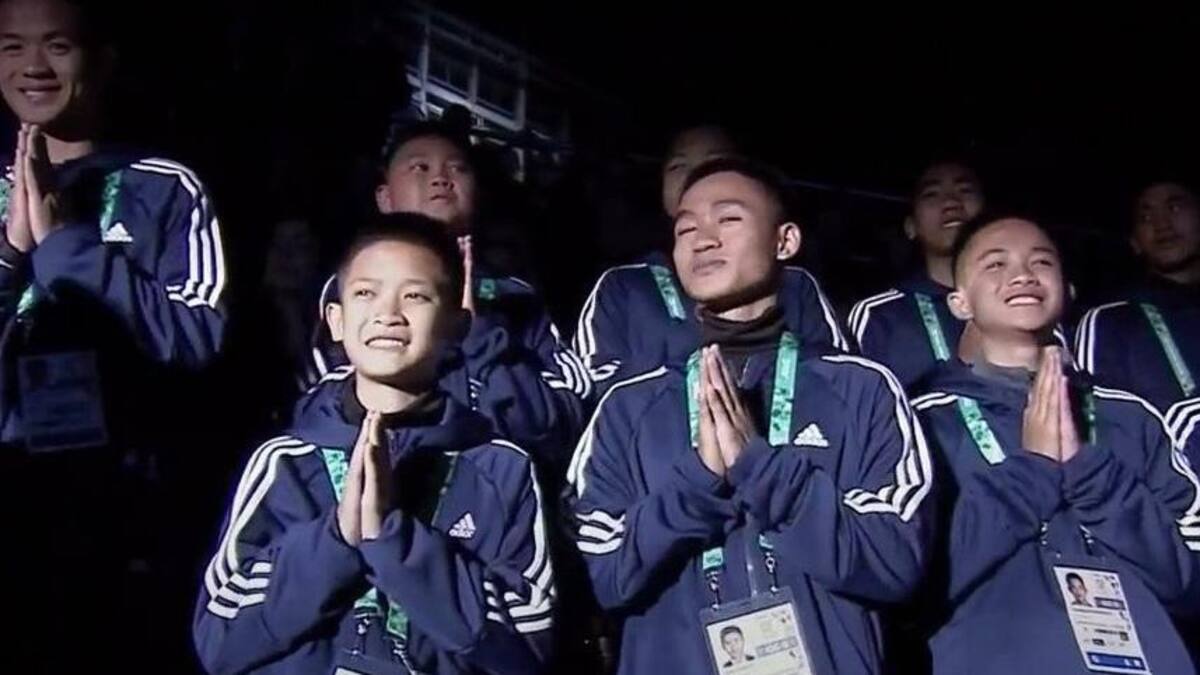 Juegos de la Juventud - chicos rescatados