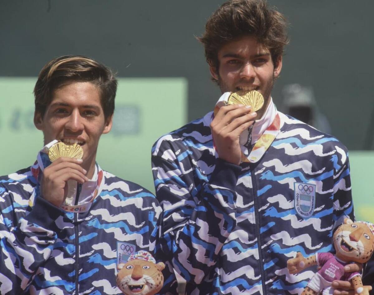 Juegos Olímpicos de la Juventud - Tenis doble oro