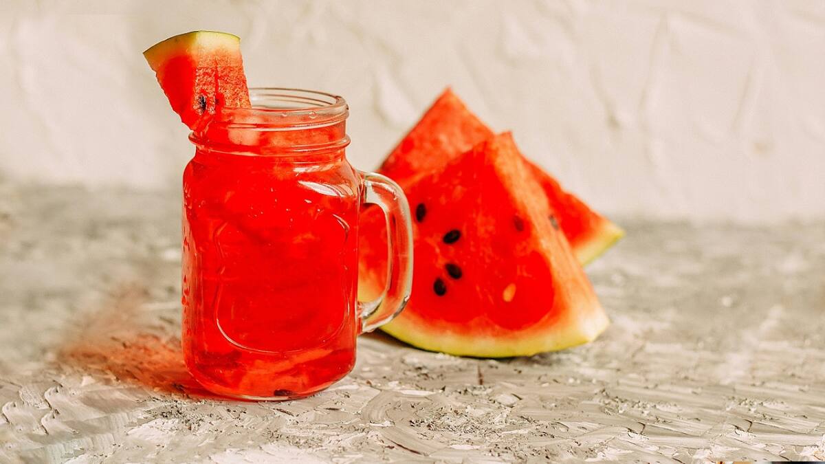 Jugo de sandía. Foto: Unsplash.