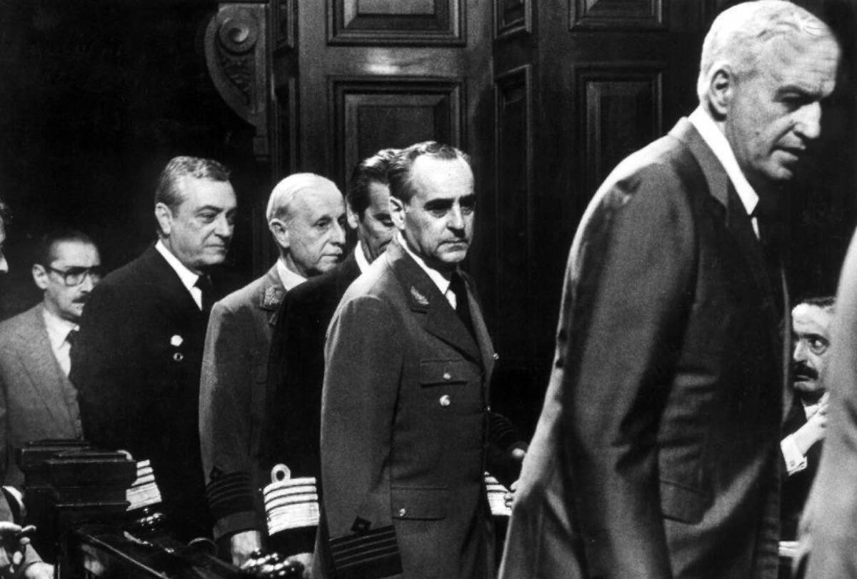 Juicio a las Juntas militares, dictadura