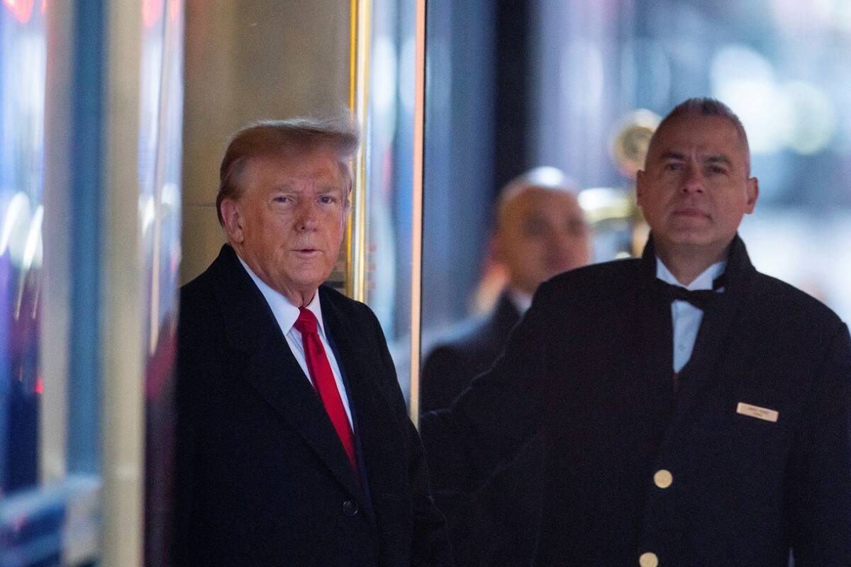 Juicio por difamación contra Donald Trump. Foto: Reuters