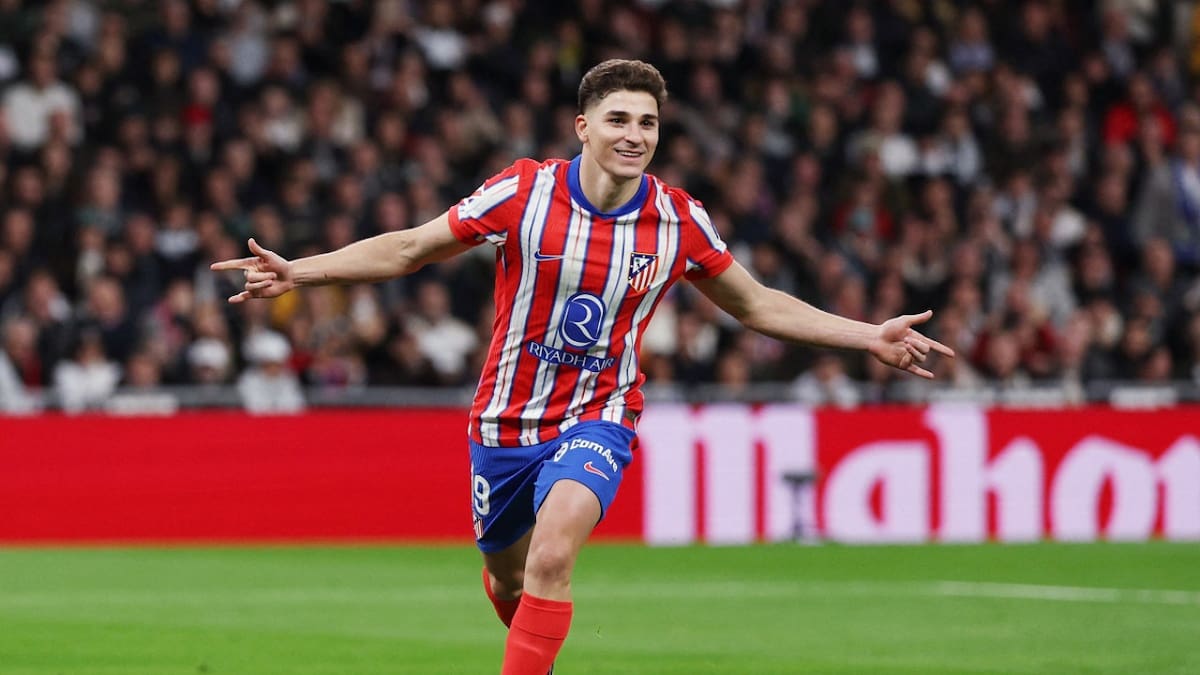 Julián Álvarez; Atlético de Madrid. Foto: Reuters (Violeta Santos Moura)