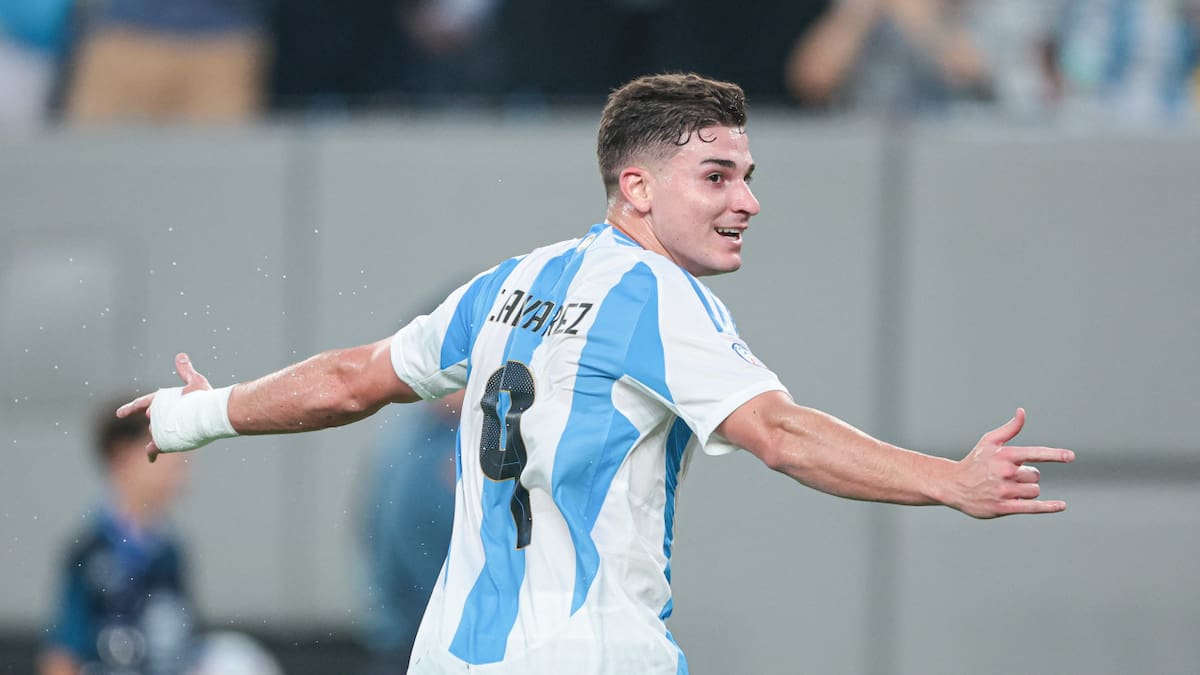 Julián Álvarez es nuevo jugador del Atlético de Madrid. Foto: Reuters.