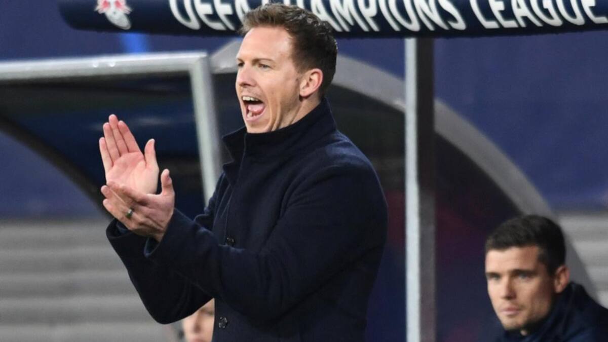 Julian Nagelsmann, técnico. Foto: Reuters