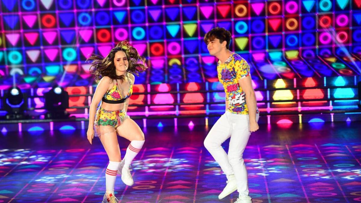 Julian Serrano y Sofia Morandi en el Bailando 2018 (Prensa)