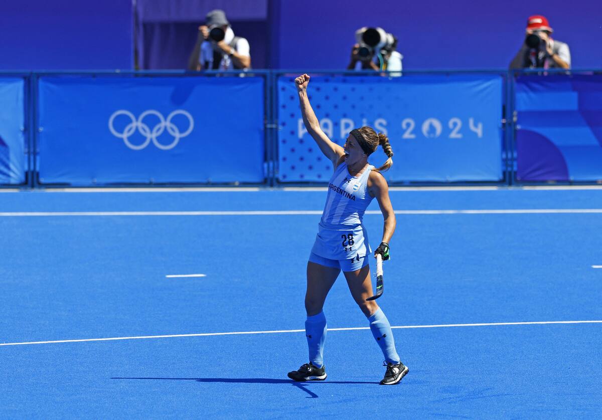 Julieta Jankunas, la esperanza de Las Leonas. Foto: Reuters.