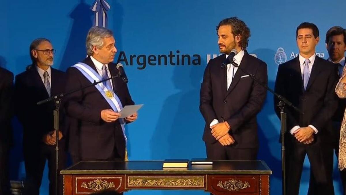 Jura de Ministros del Gabinete de Alberto Fernández