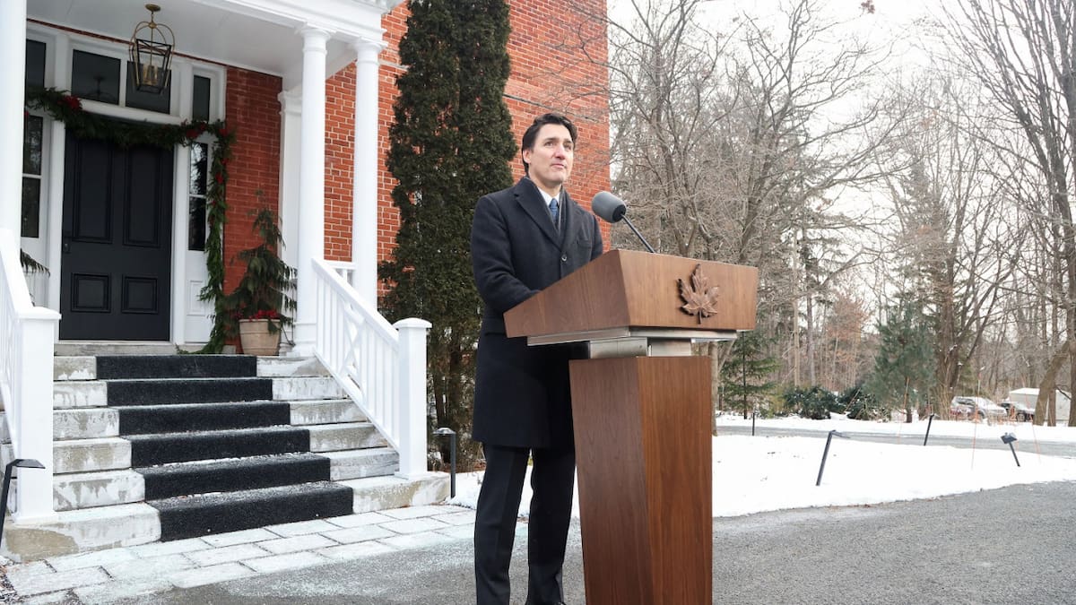 Justin Trudeau presentó su renuncia como primer ministro de Canadá